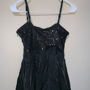 Sequin Black Dress 🖤